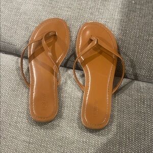 J. Crew Women's Tan Strappy Sandals